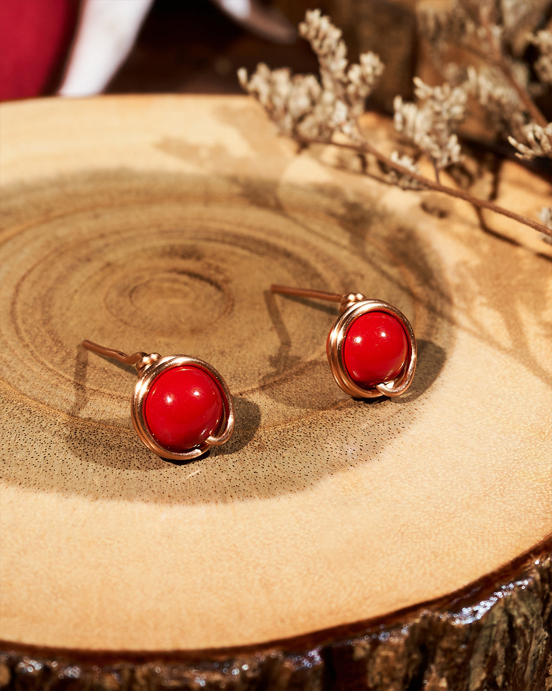 Puspita Rosegold Earrings