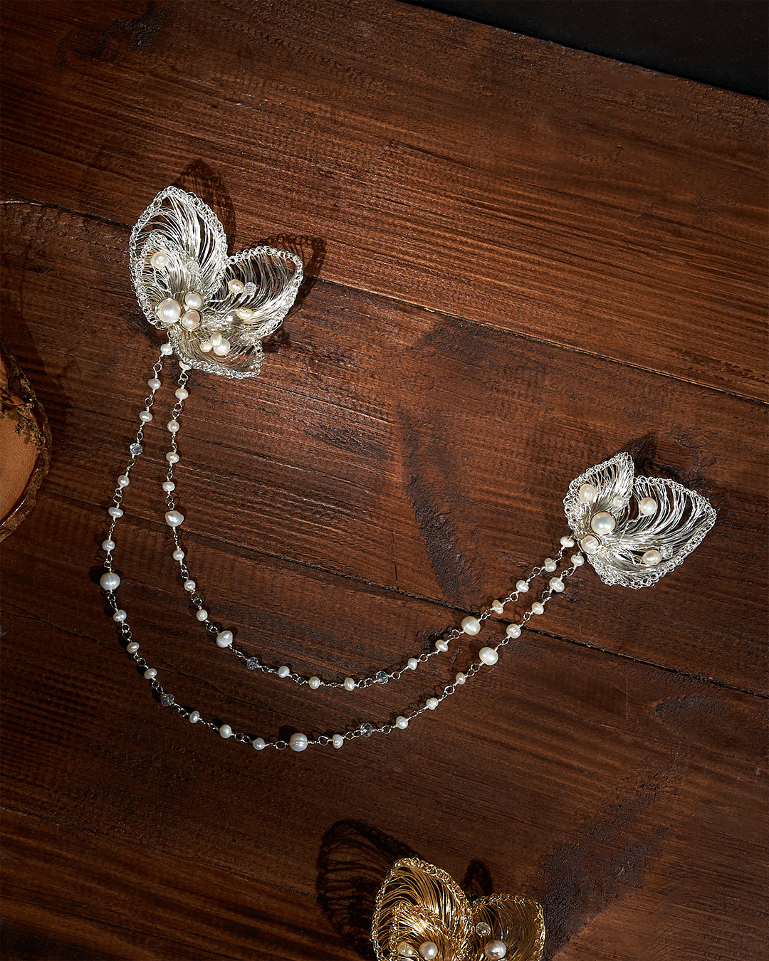 Larasati Silver Brooch