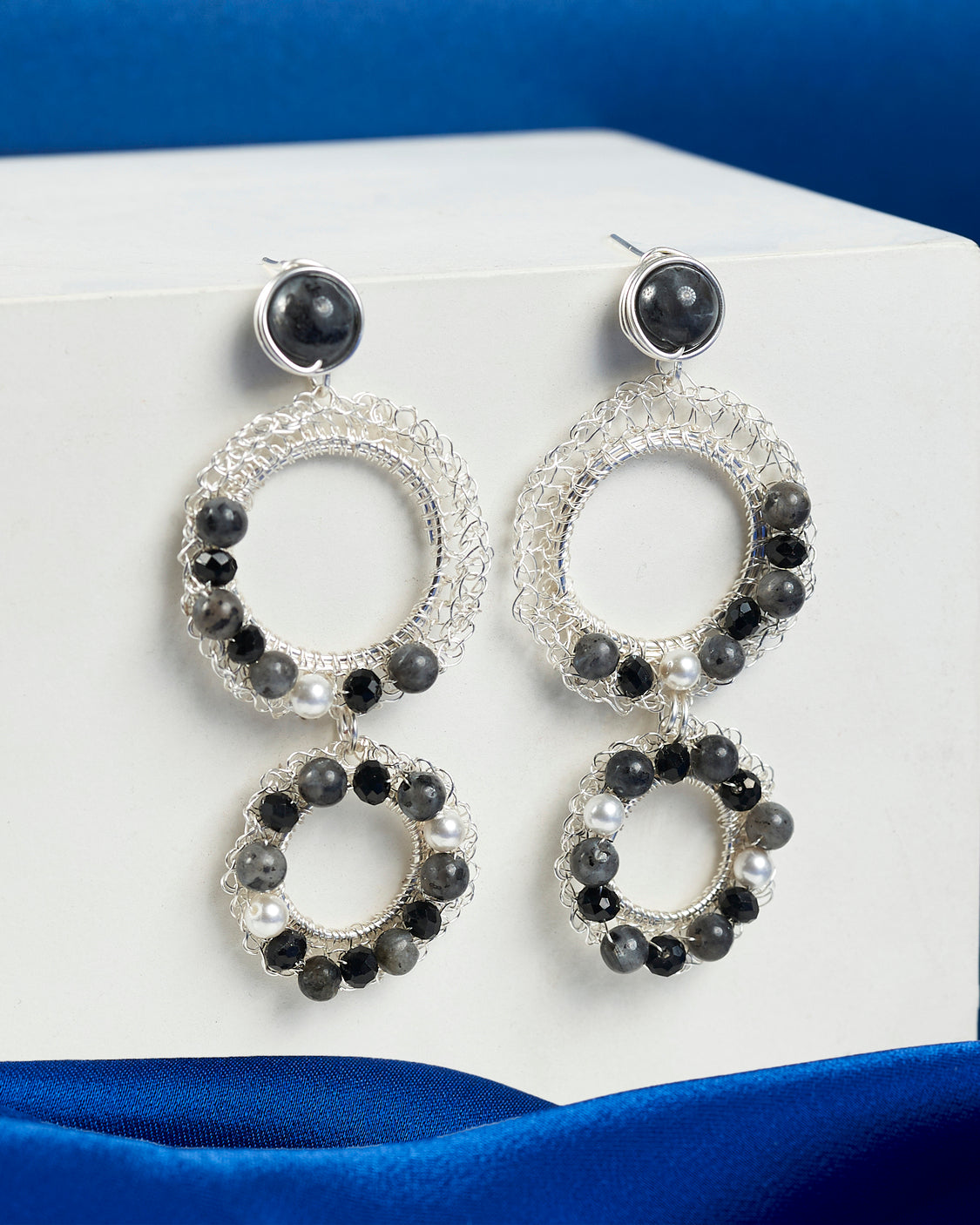 Seraphina Silver Earring