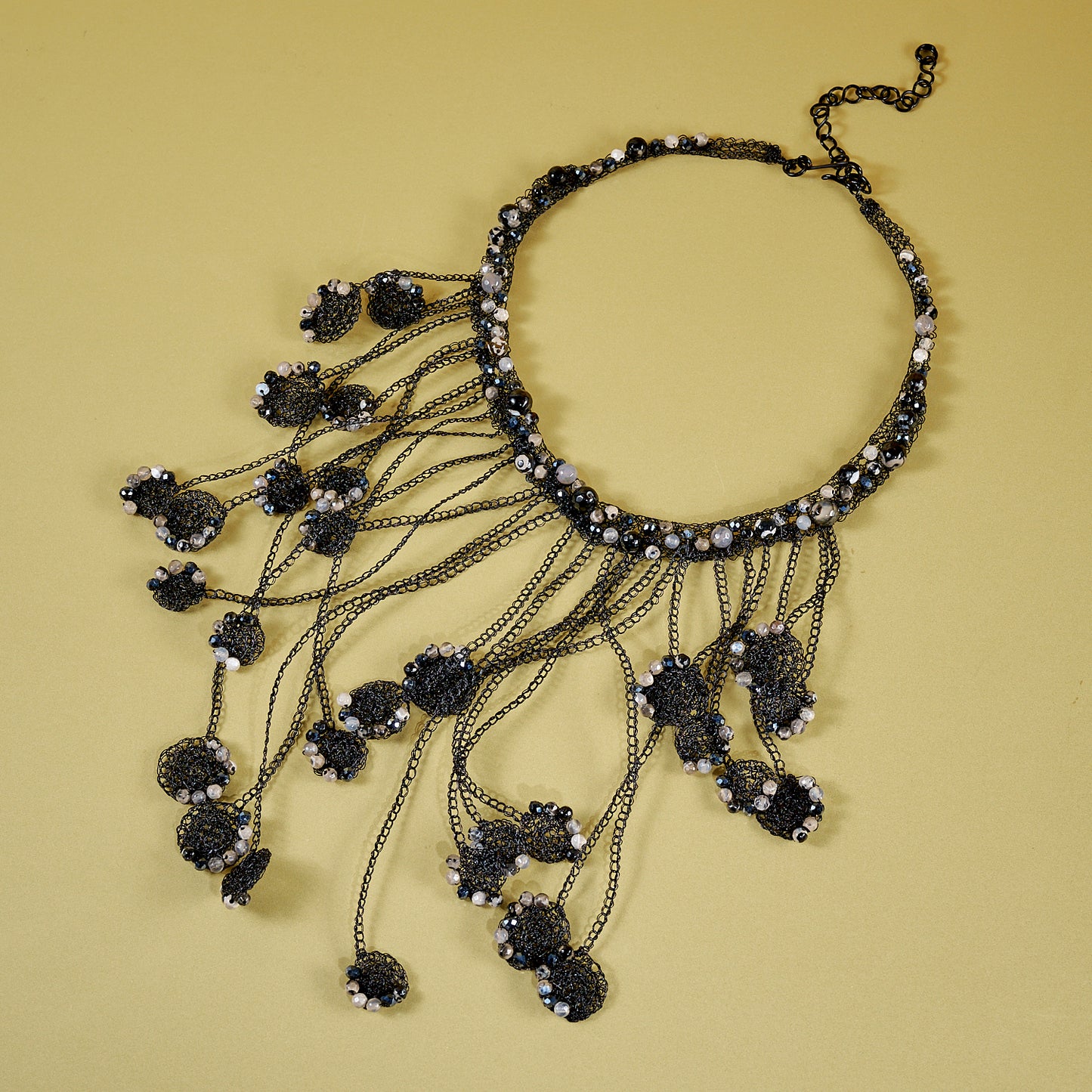 Black Solar Necklace