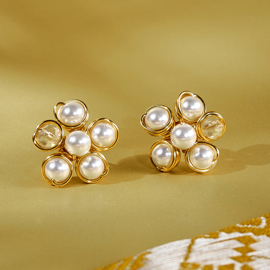 Pearl De Fleur Earring