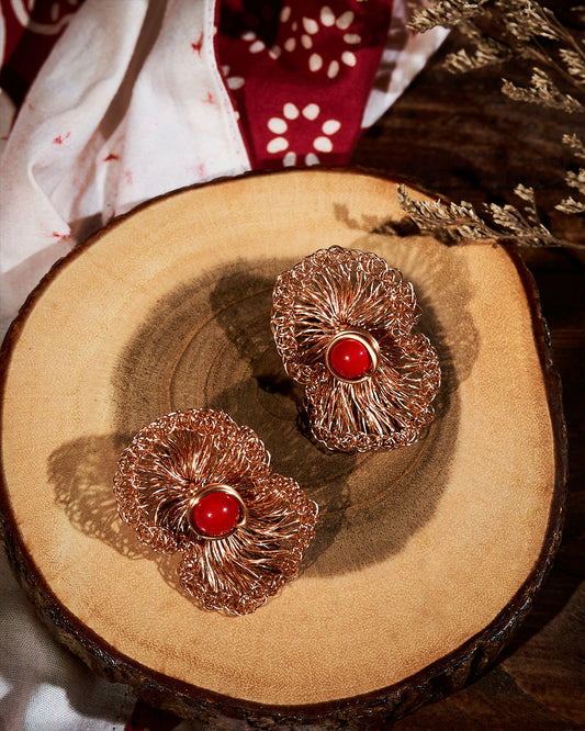 Puspita Rosegold Earrings