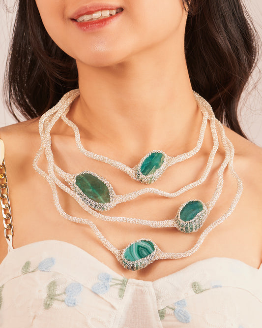 Candela Silver Necklace