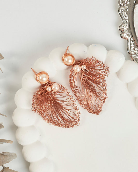 Vinesse Rose Gold Earrings