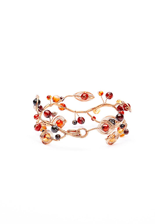 SOPHIA BANGLE BROWN RG