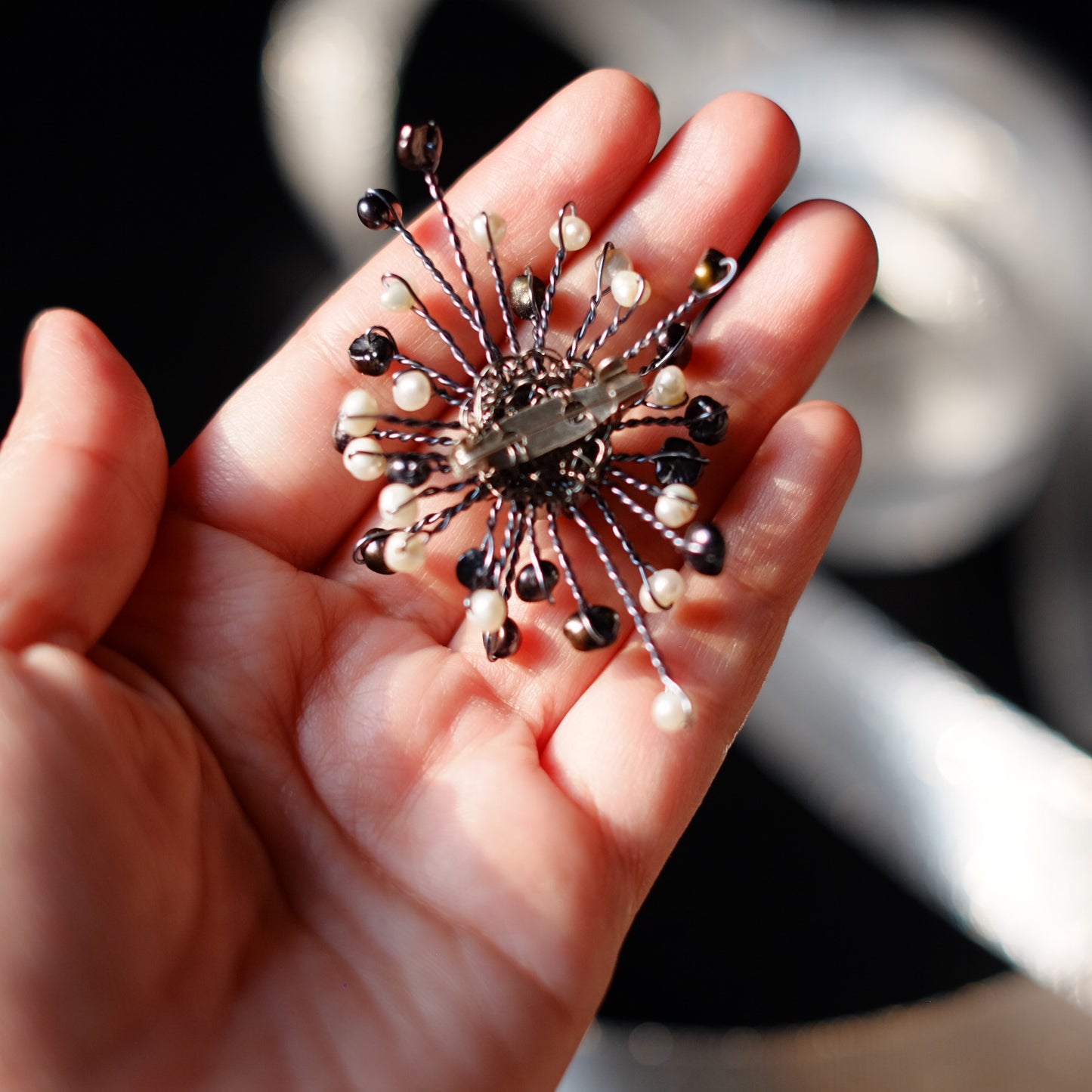 BROOCH MATAHARI PEARL H