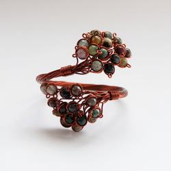 Merak Bangle Agate India BW